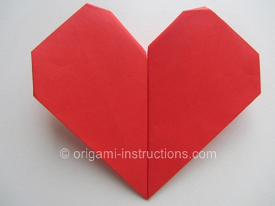 Før campingvogn frugter Origami Beating Heart Folding Instructions