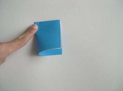 origami-boat-creased rectangle