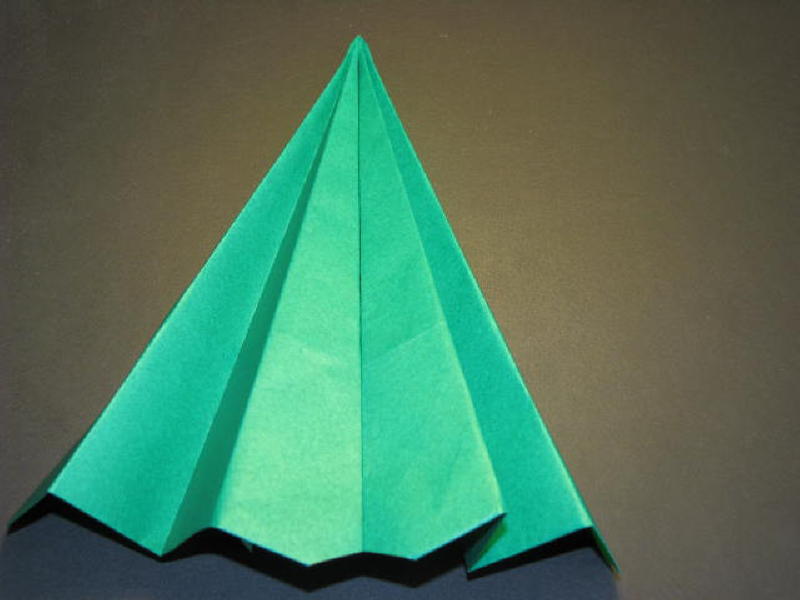 origami christmas tree