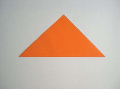 folded triangle