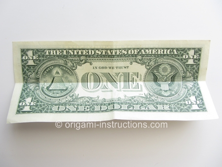 money-origami-kimono-step-1