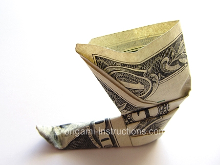money-origami-pixie-shoe