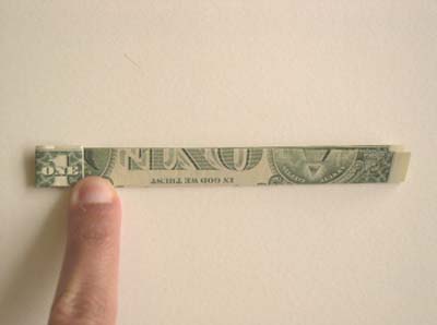 Dollar Bill Origami Ring Photo Diagrams 5