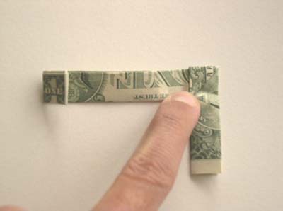 Dollar Bill Origami Ring Photo Diagrams 8