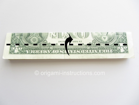 money-origami-sampan-step-2