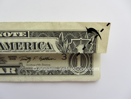 money-origami-sampan-step-3
