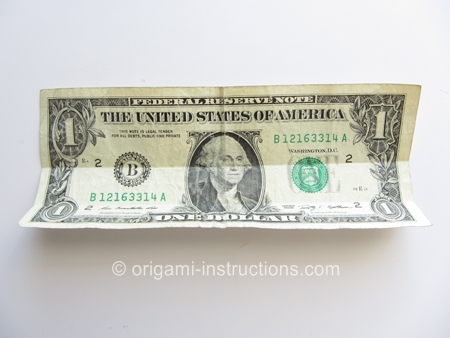 money-origami-sunglasses-step-2