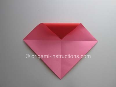 Easy Origami Heart Step 5