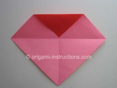 Easy Origami Heart Step 5