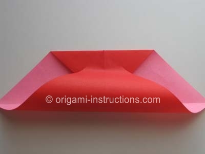 Easy Origami Heart Step 6