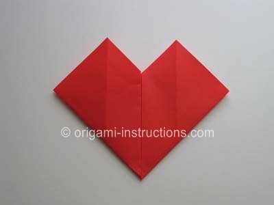 Easy Origami Heart Step 8