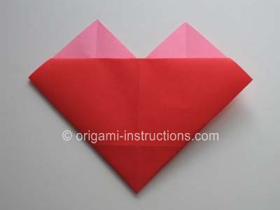 Easy Origami Heart Step 9