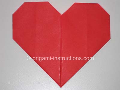 Sticky Note Origami Heart 