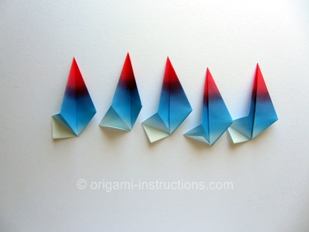 Simple 5 Point Origami Star Instructions