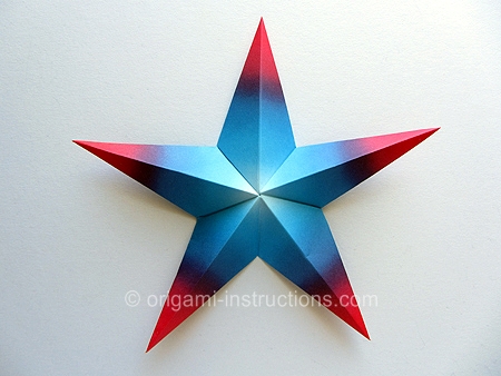 easy-modular-5-pointed-star