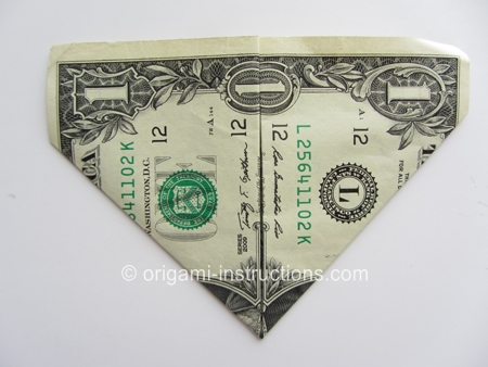 Paper money origami