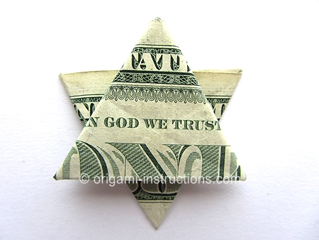 Origami Star Of David In 3 Minutes! - creative jewish mom