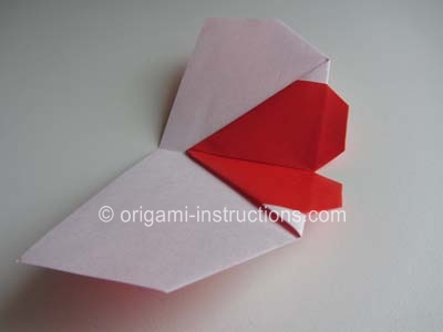origami-flying-heart