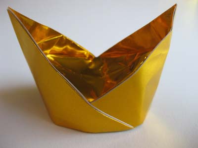 origami-gold-nugget