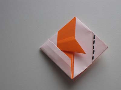 goldfish. Origami Goldfish Step 4: Now