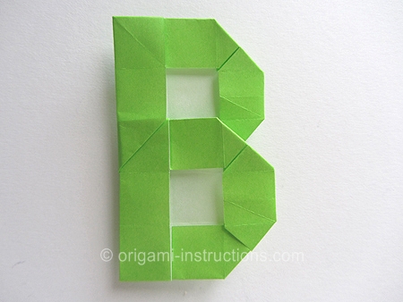 origami-letter-b