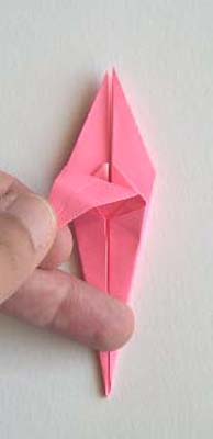 Lily kwiat origami diagramy 18 zdjęcia