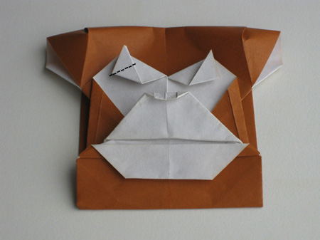 55-origami-monkey
