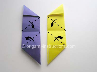 Origami paper ninja star instructions