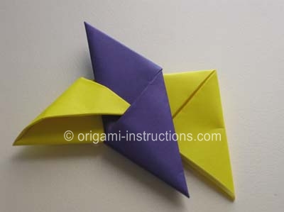 Origami paper ninja star instructions