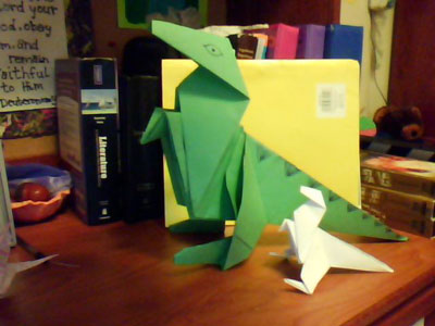 origami-dinosaur