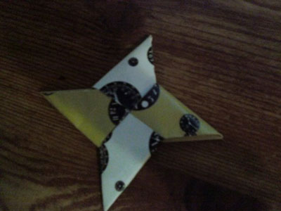 Origami Ninja Star or Shuriken