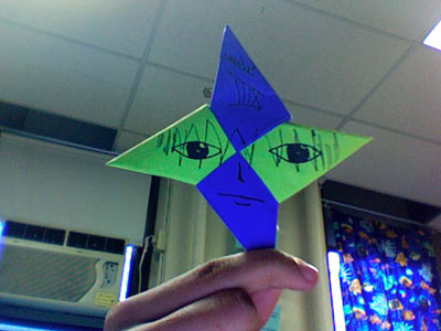 Origami Ninja Star or Shuriken