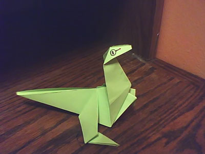 origami-dinosaur