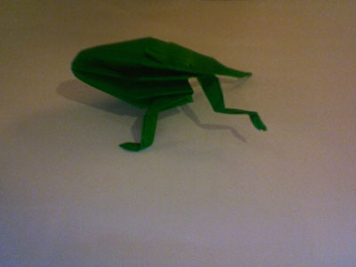 origami-frog