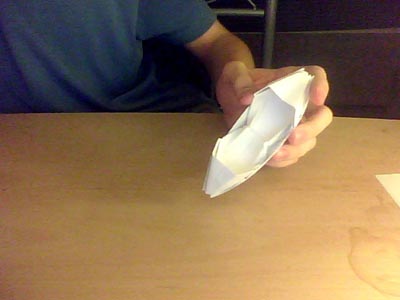 origami-sampan