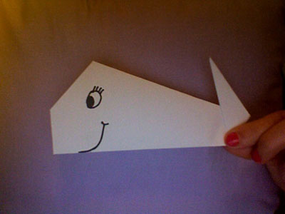 origami-whale