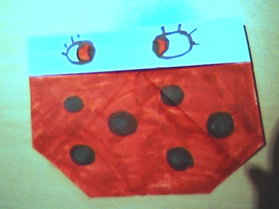 origami-ladybug