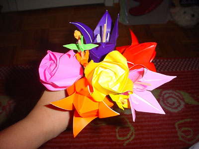 Origami Lily at origami-instructions.com