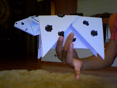 origami-cow