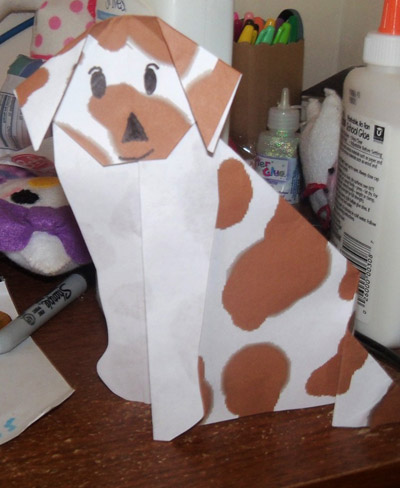 origami-dog