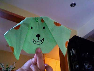 origami-dog-face