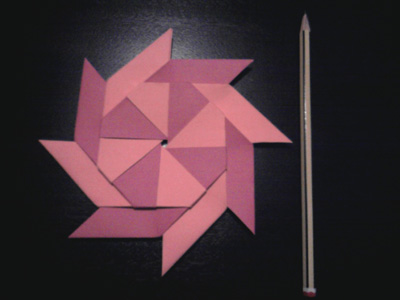 Origami Modular Pinwheel at origami-instructions.com