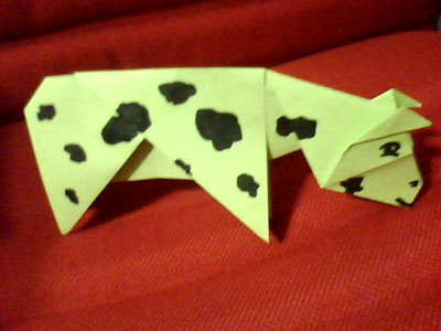 origami-cow