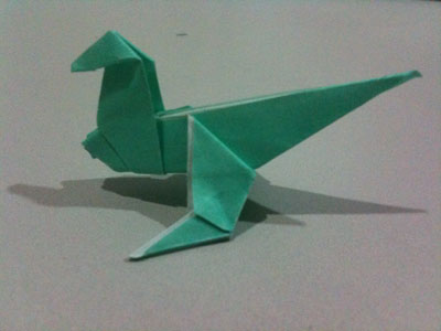 origami-dinosaur