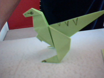 origami-dinosaur