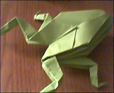 origami-frog