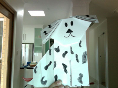 origami-dog