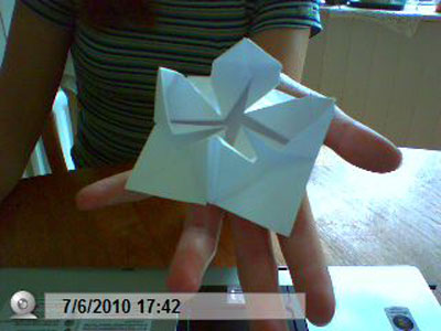 Origami Lotus at origami-instructions.com