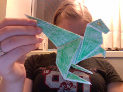 origami-dinosaur