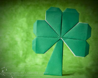 origami-clover